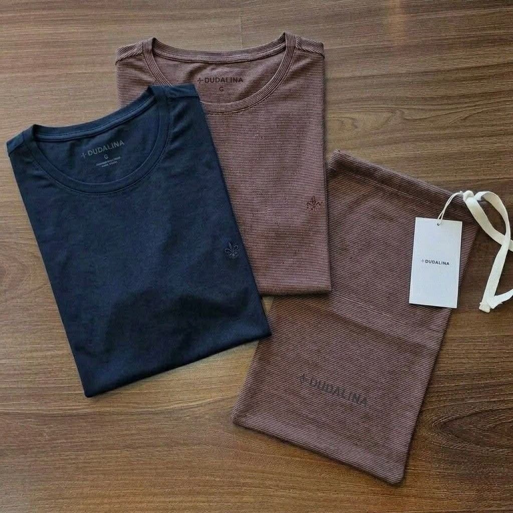 Kit 2 Camisetas Dudalina