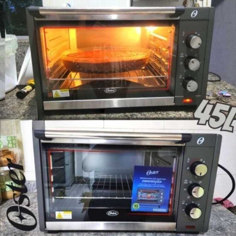 Forno Elétrico Oster, 45L, 110V, Grafite, 1600W, OFOR454