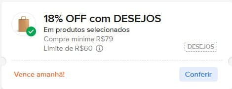 Cupom Mercado Livre